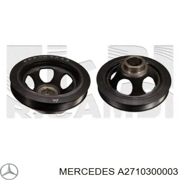 Polea dámper Mercedes A2710300003