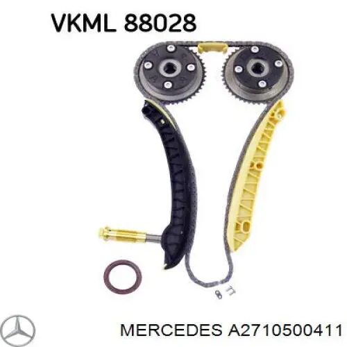 A2710500411 Mercedes tensor, cadena de distribución