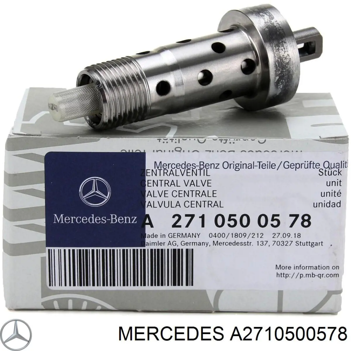 A2710500578 Mercedes Válvula control, ajuste de levas