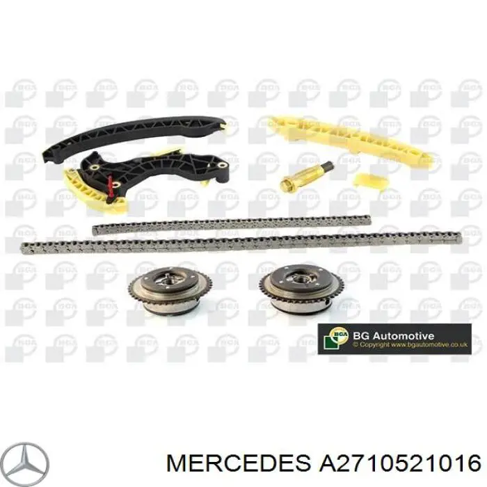 Carril de deslizamiento, cadena de distribución para Mercedes Sprinter (906)