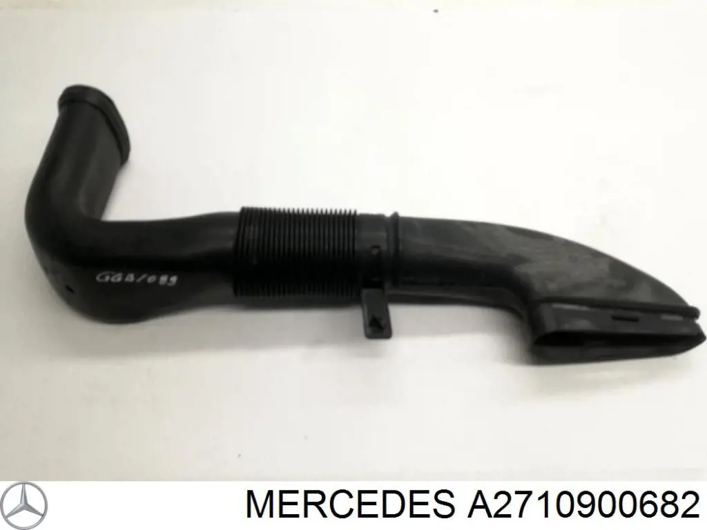 2710900682 Mercedes tubo flexible de aspiración, entrada del filtro de aire