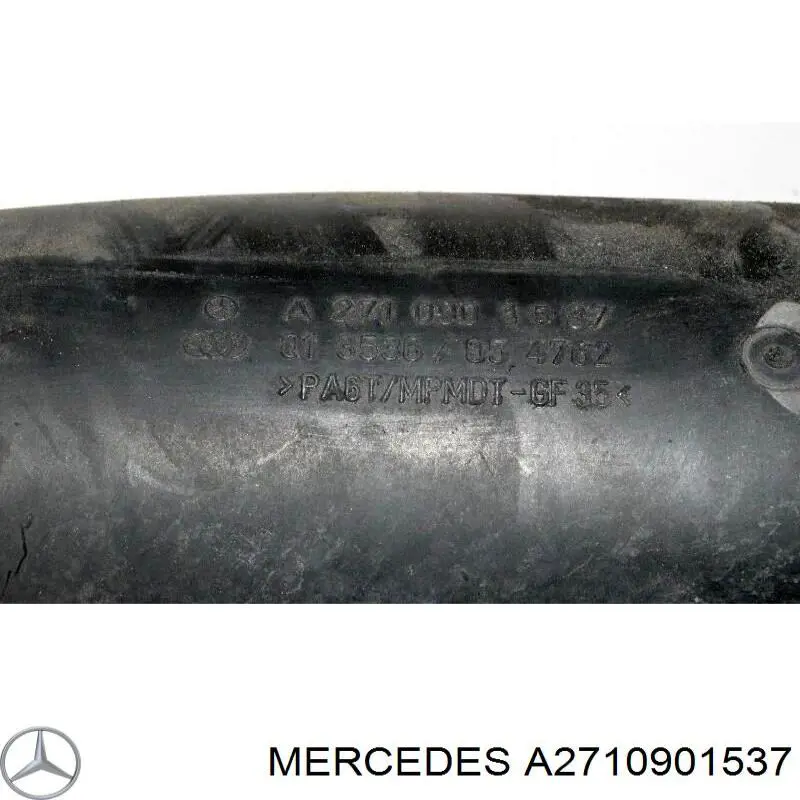 Tubo de salida de aire del turbocompresor 2710902137 Mercedes