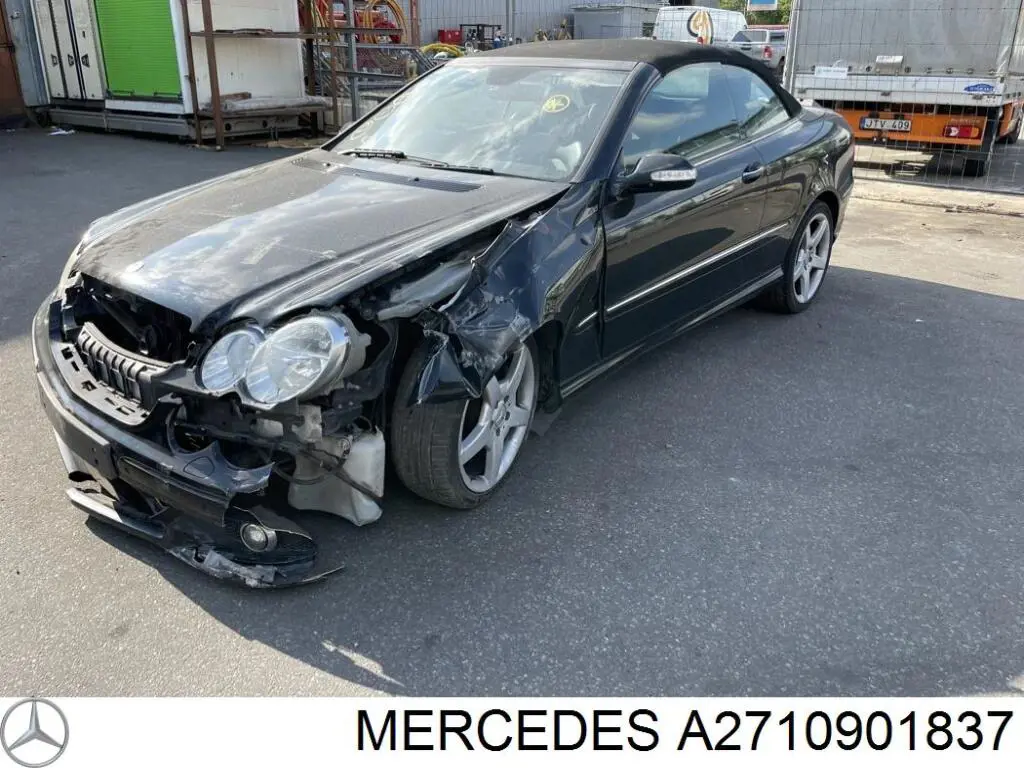 Tubo flexible de aire de sobrealimentación Mercedes A2710901837