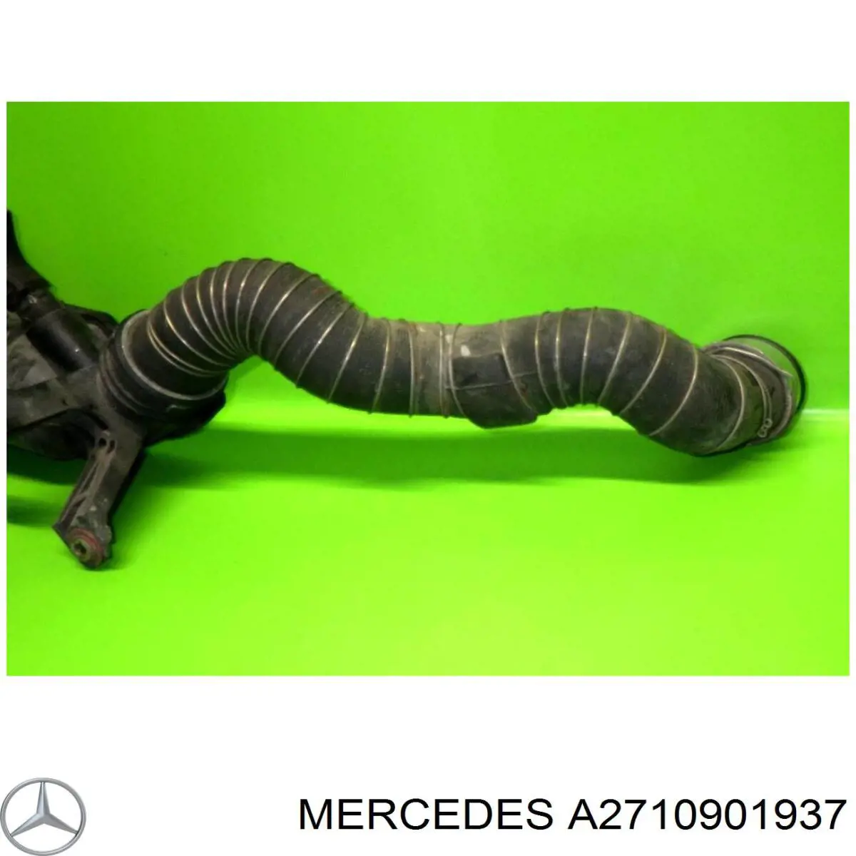 Tubo de salida de aire del turbocompresor Mercedes A2710901937
