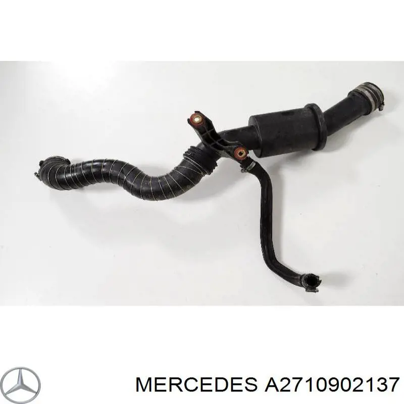A2710902137 Mercedes tubo flexible de aire de sobrealimentación, de turbina