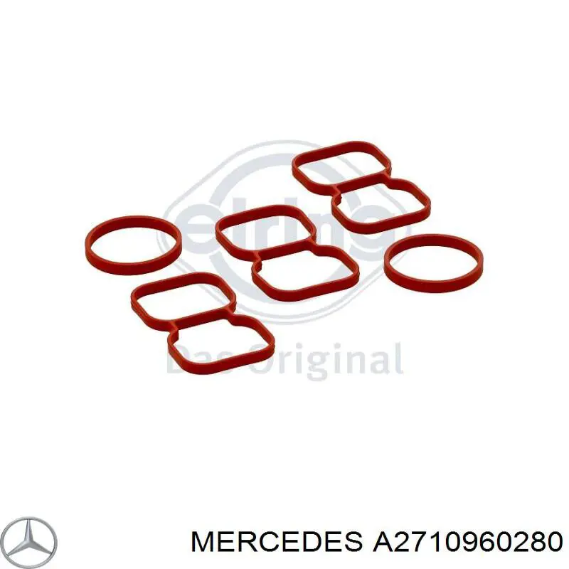 A2710960280 Mercedes junta, colector de admisión