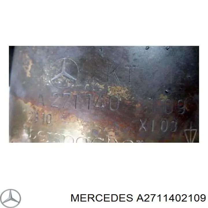 Colector de escape derecho Mercedes 2711401609 precio, desde 323,73 EUR