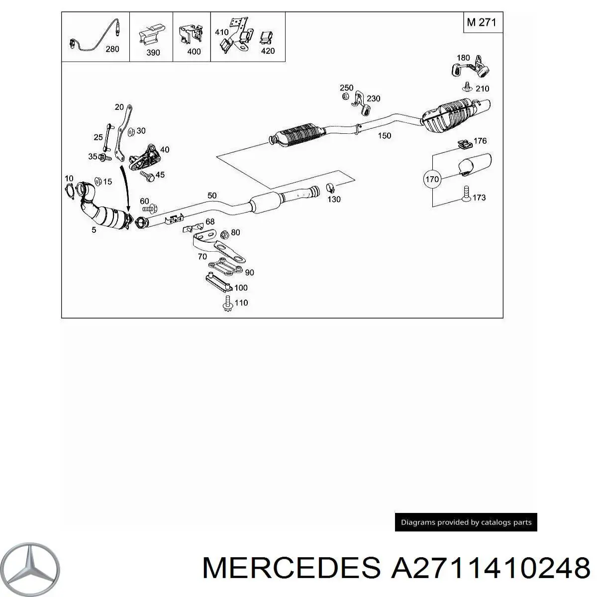A2711410248 Mercedes