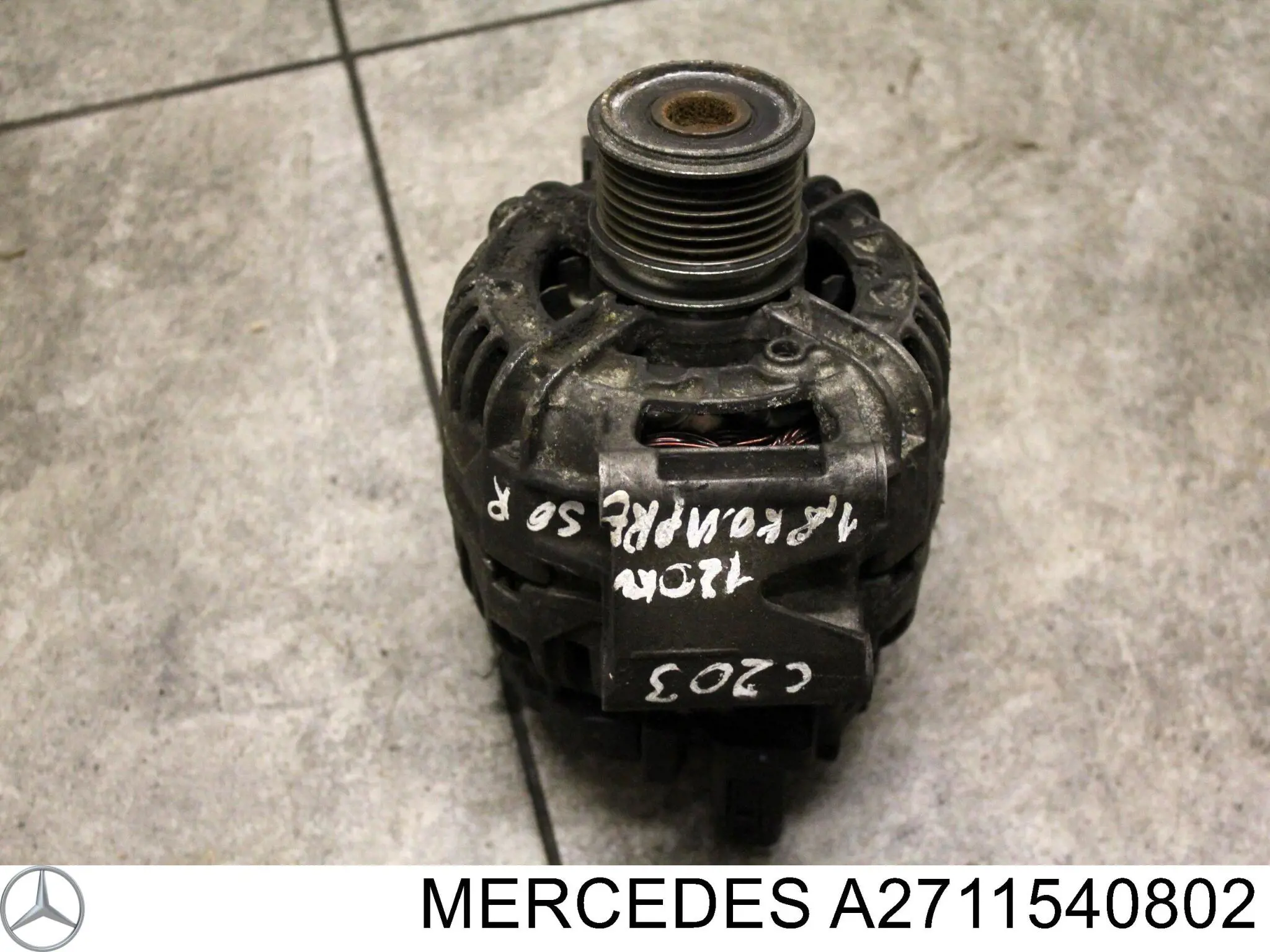 A2711540802 Mercedes alternador
