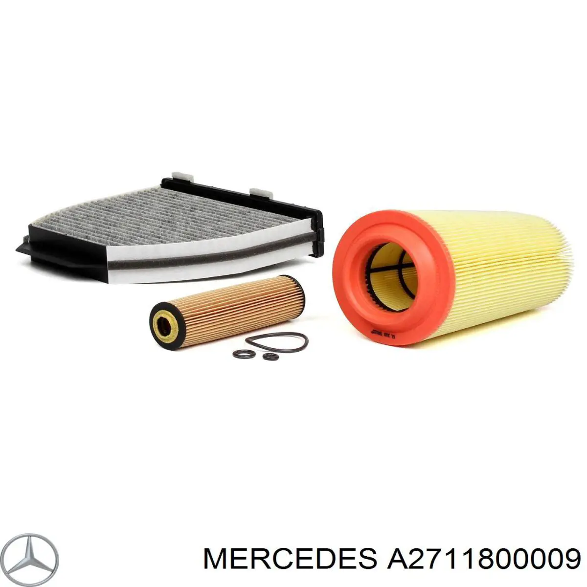 Filtro de aceite A2711800009 Mercedes