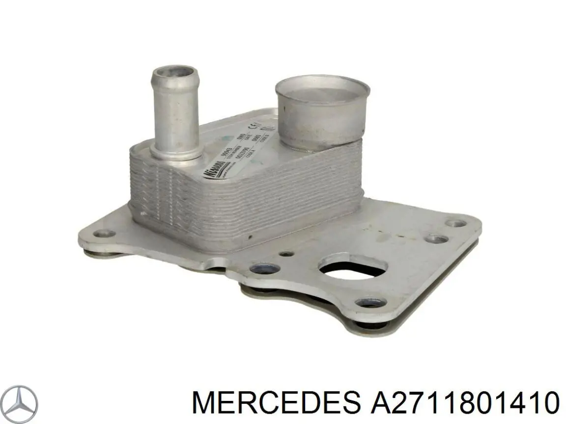 A2711801410 Mercedes caja, filtro de aceite