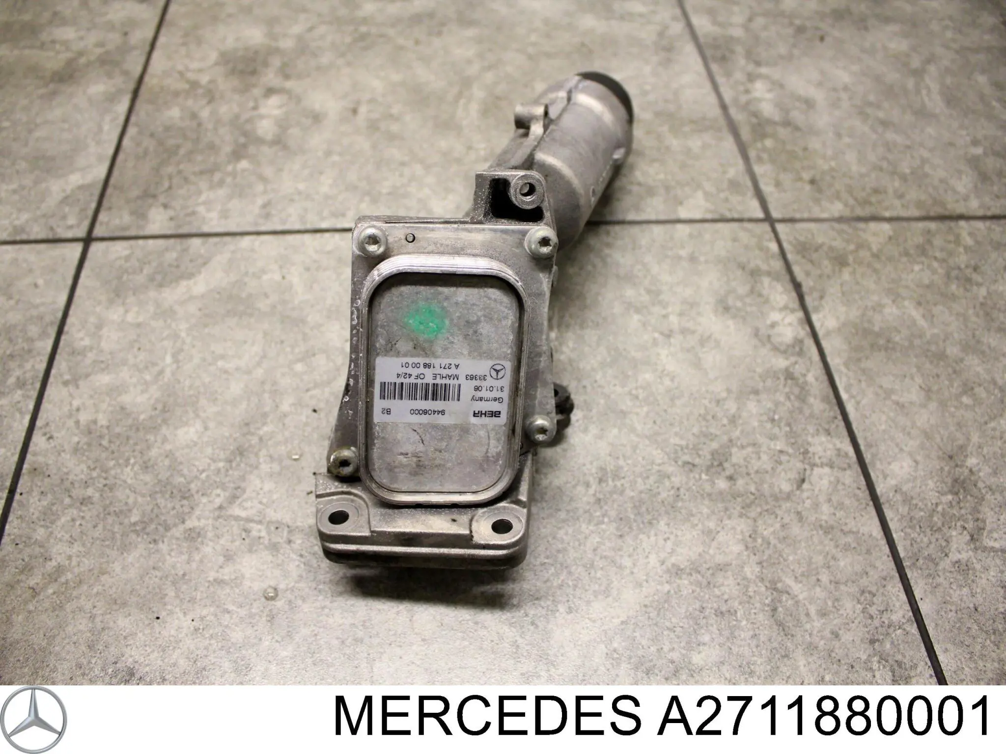 Portafiltro de aceite Mercedes 2711800710