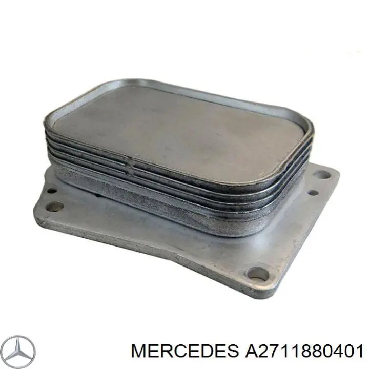 A2711880401 Mercedes radiador de aceite