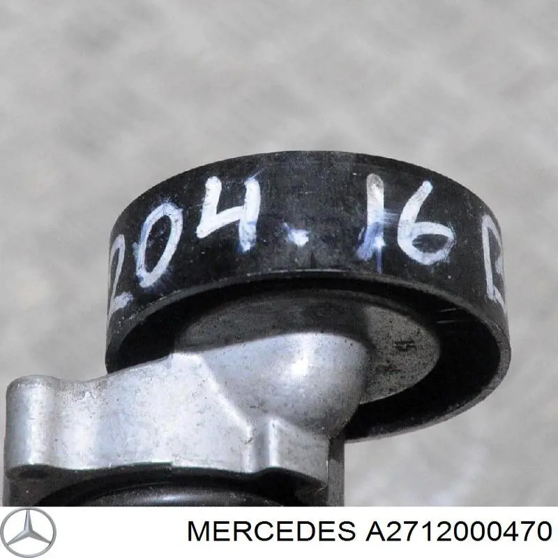 A2712000470 Mercedes tensor de correa, correa poli v