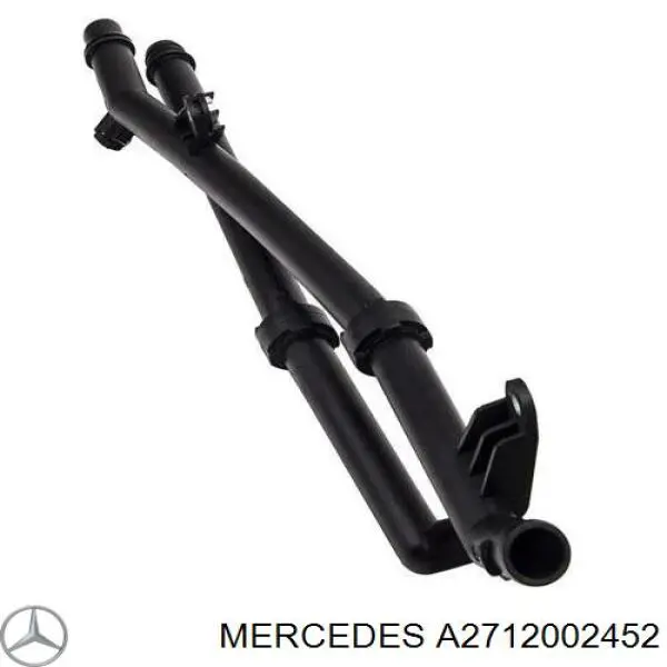 A2712002452 Mercedes manguera de refrigeración