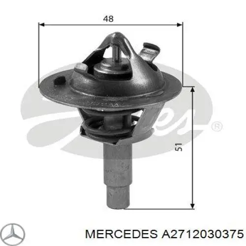 Comprar A2712030375 Mercedes Termostato