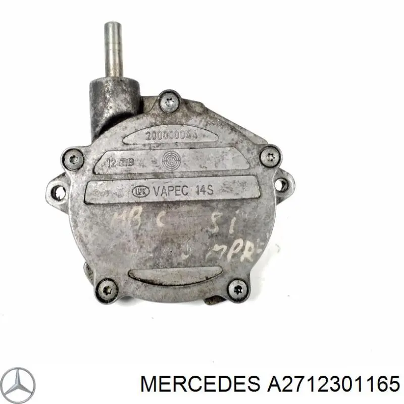 A2712301165 Mercedes bomba de vacío