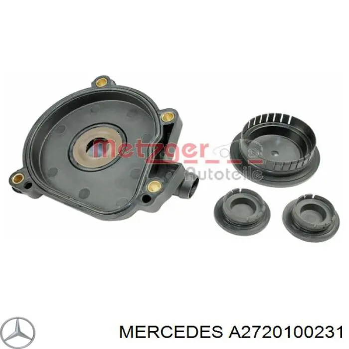 A2720100231 Mercedes tapa de separador de aceite