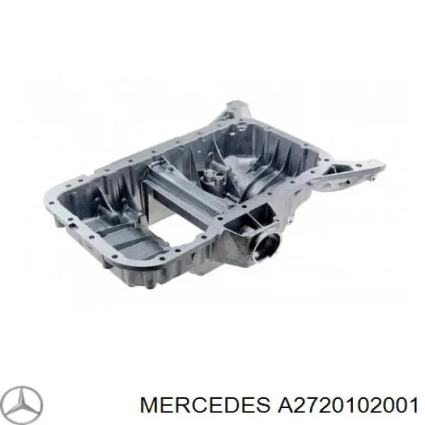 A2720102001 Mercedes Cárter de aceite, parte superior
