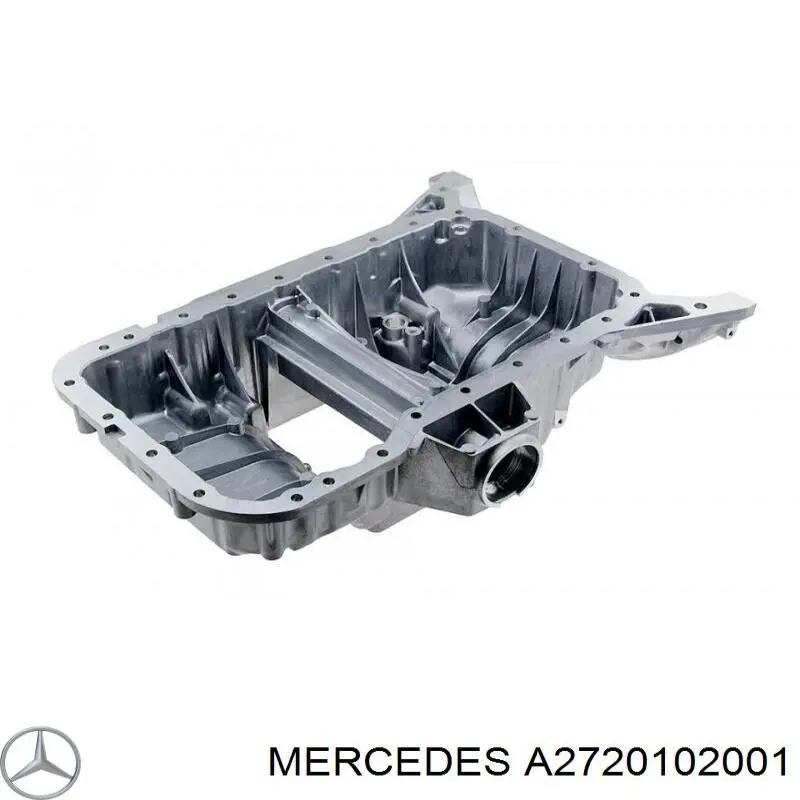 Cárter de aceite, parte superior Mercedes A2720102001