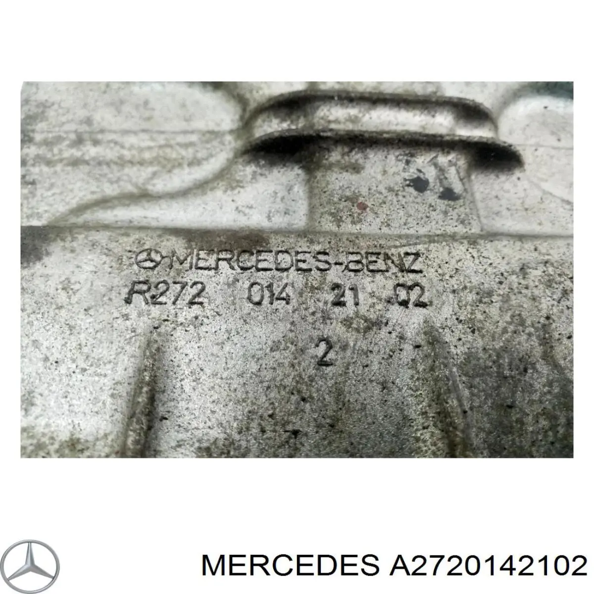 A2720140802 Mercedes Cárter de aceite, parte superior