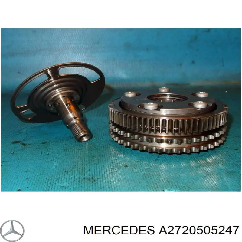 Rueda dentada del árbol de levas de admisión izquierda A2720505247 Mercedes