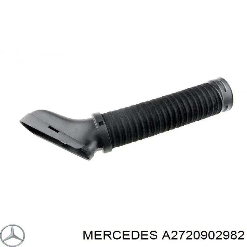 2720902982 Mercedes tubo flexible de aspiración, entrada del filtro de aire