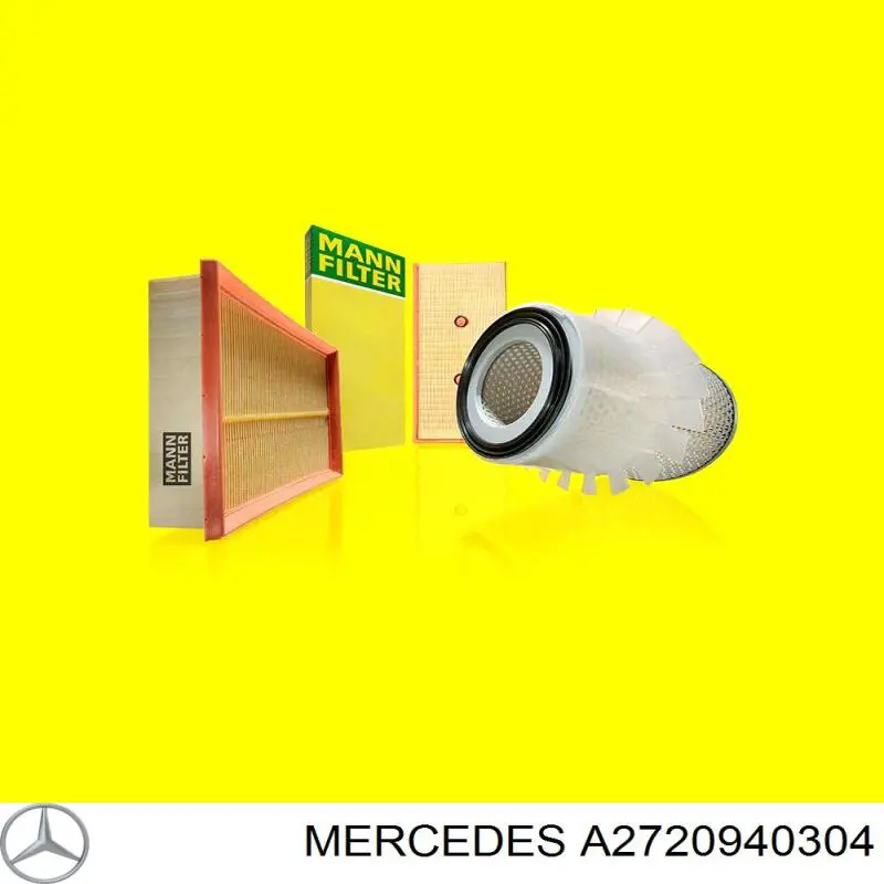 El filtro de aire Mercedes A2720940304 precio, desde 35,30 EUR