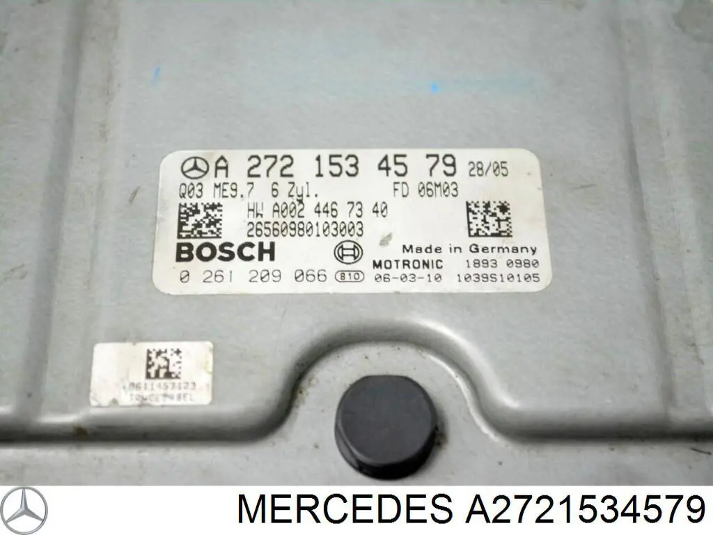 A2721534579 Mercedes Centralina Del Motor