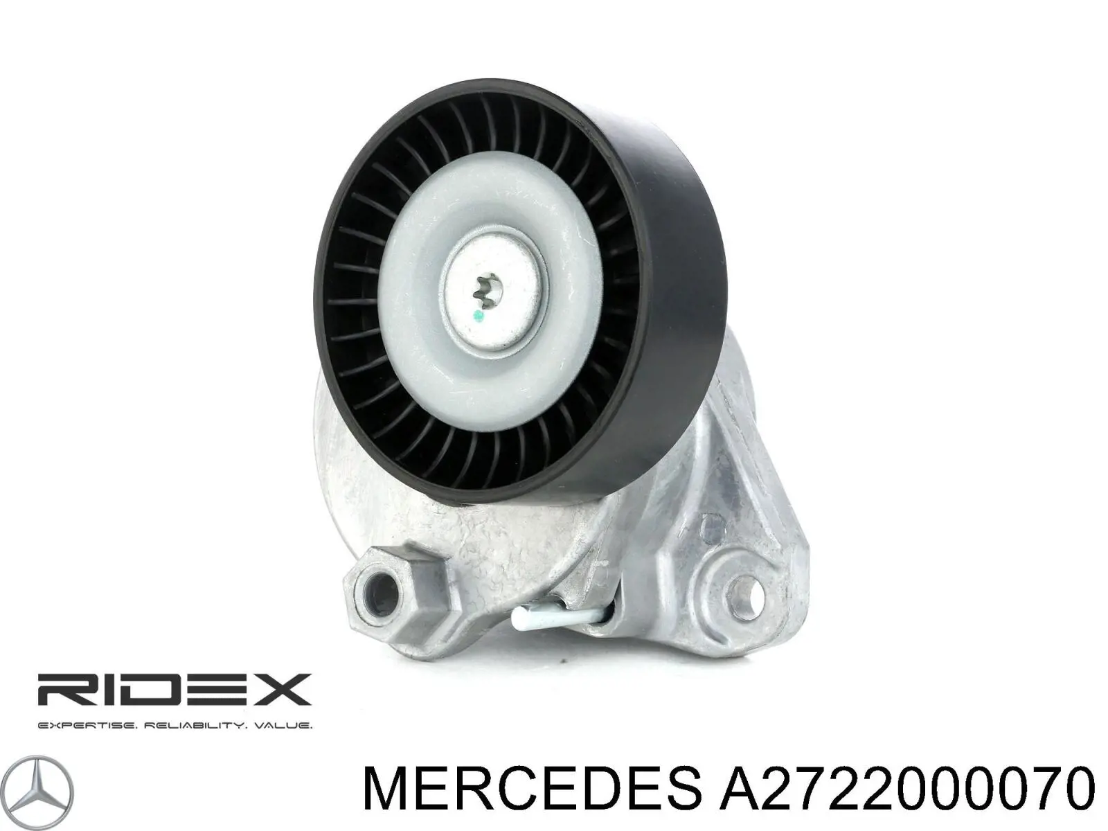 Tensor de correa poli V A2722000070 Mercedes