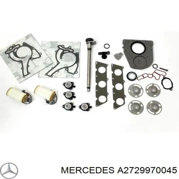 Junta, cárter de distribución para Mercedes GL (X164)