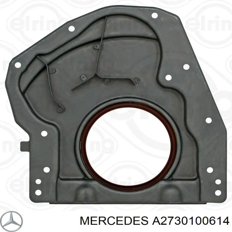 A2730100614 Mercedes cubierta motor trasera