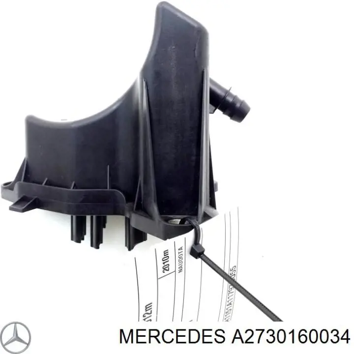 A2730160034 Mercedes válvula, ventilaciuón cárter