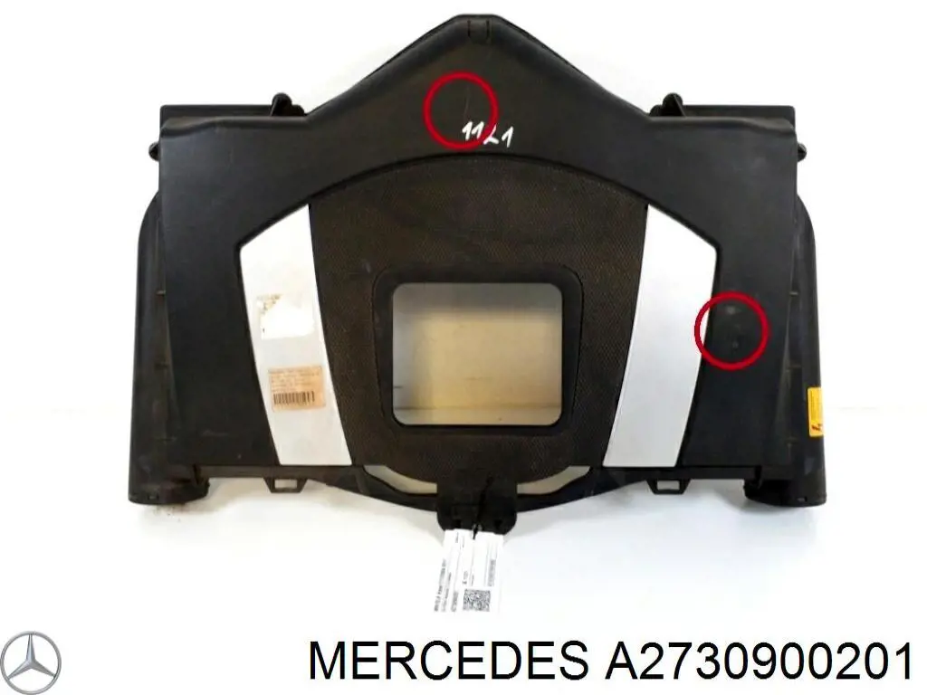 Caja del filtro de aire Mercedes 2730900901