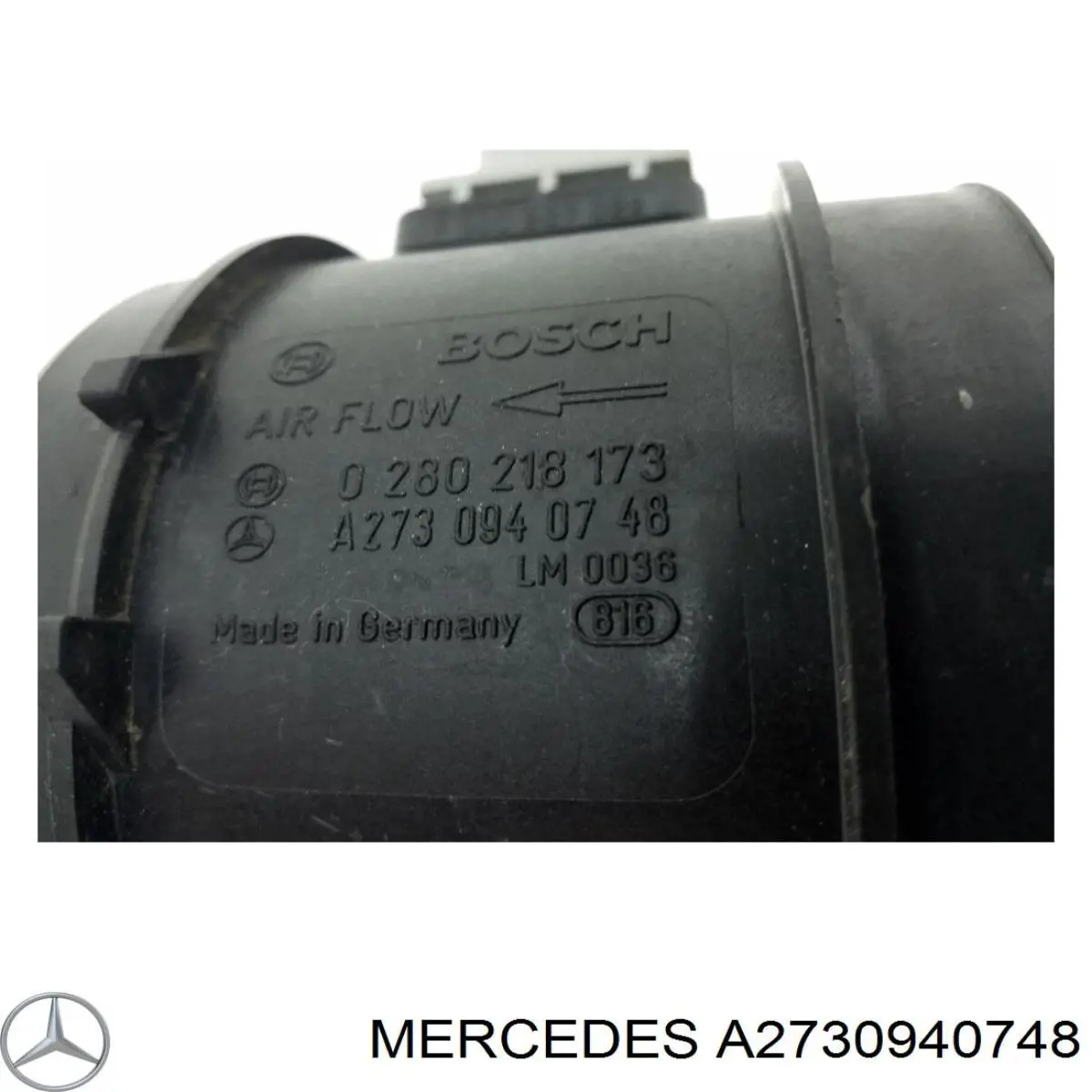 Caudalímetro A2730940748 Mercedes