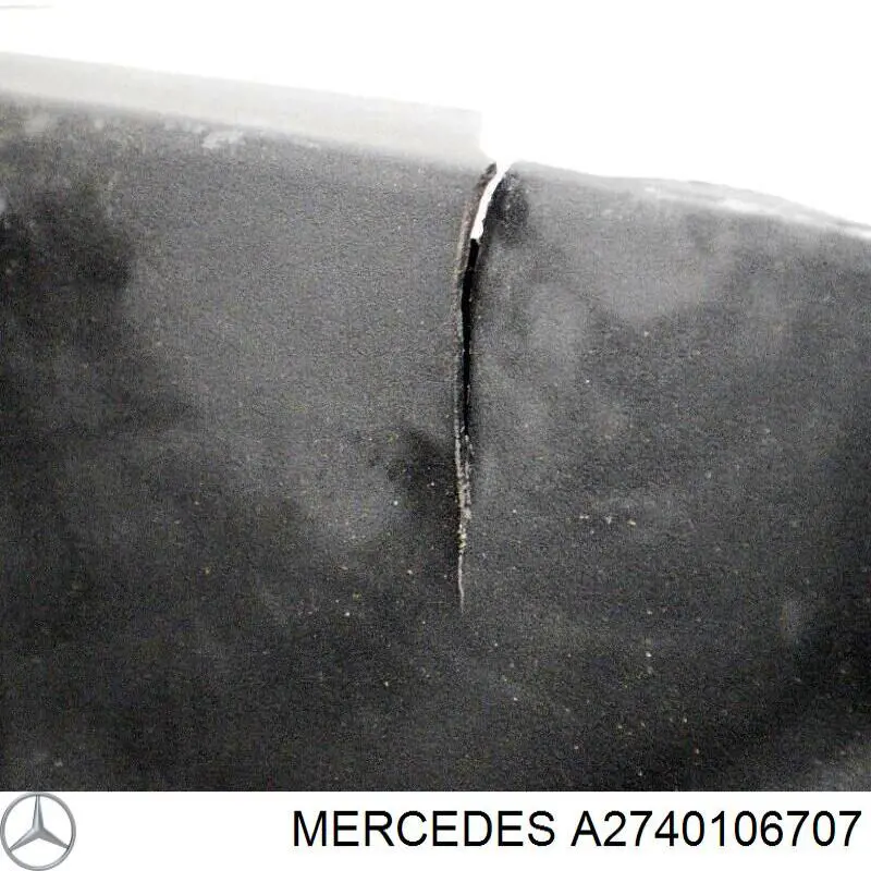 Tapa motor A2740106707 Mercedes