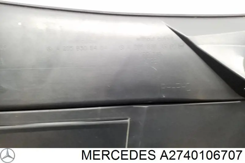 Cubierta decorativa del motor Mercedes A2740106707 precio, desde 154,50 EUR