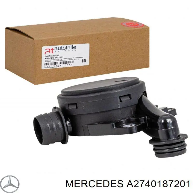Válvula PCV Mercedes A2740187201 precio, desde 54,94 EUR