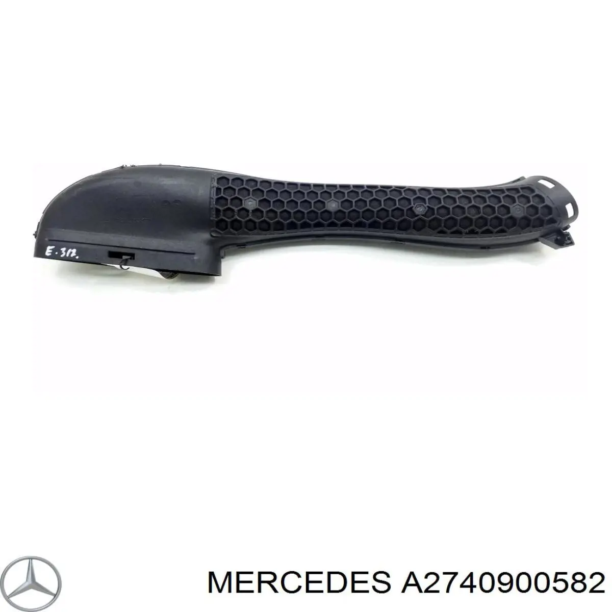 A2740900582 Mercedes entrada del filtro de aire