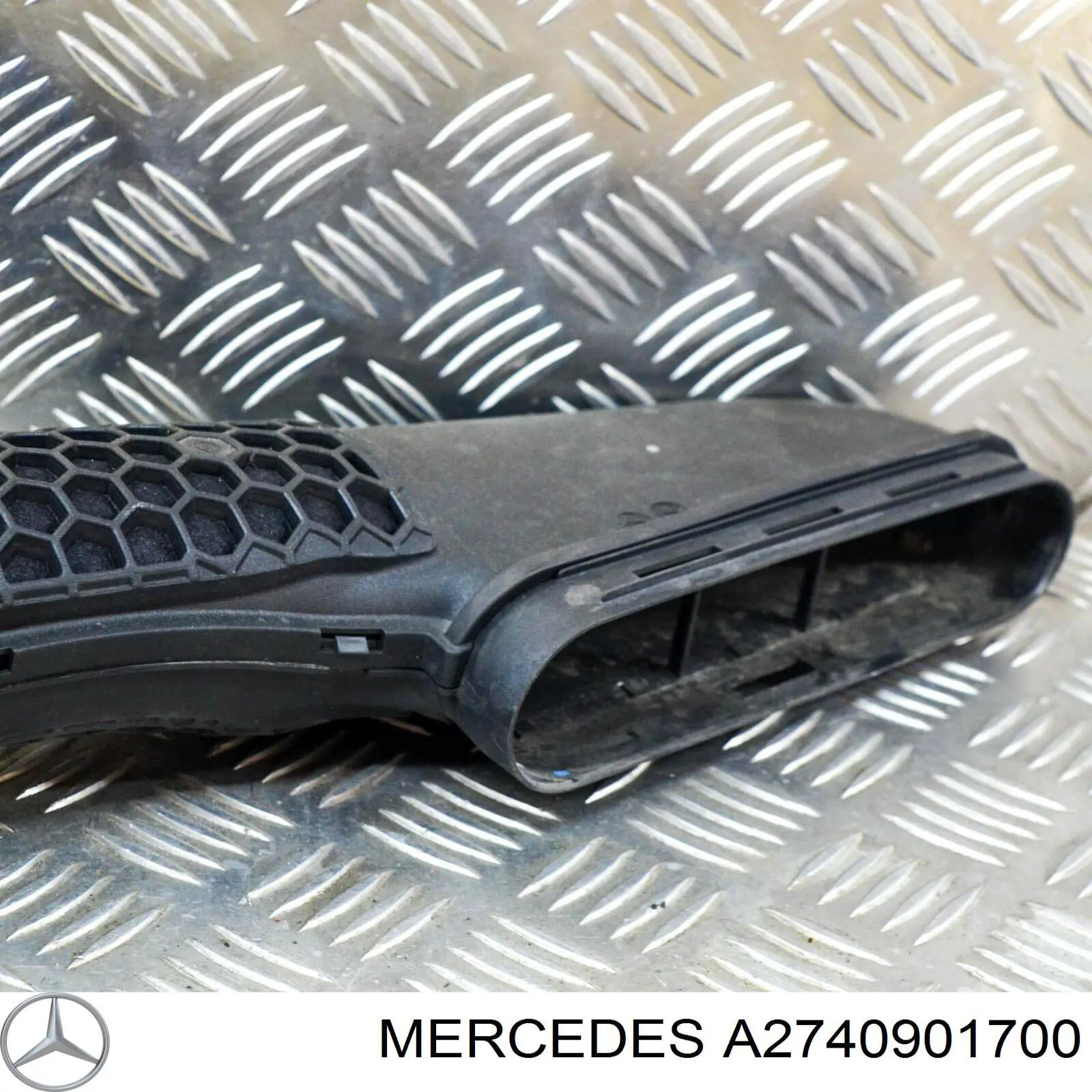 A2740901700 Mercedes entrada del filtro de aire