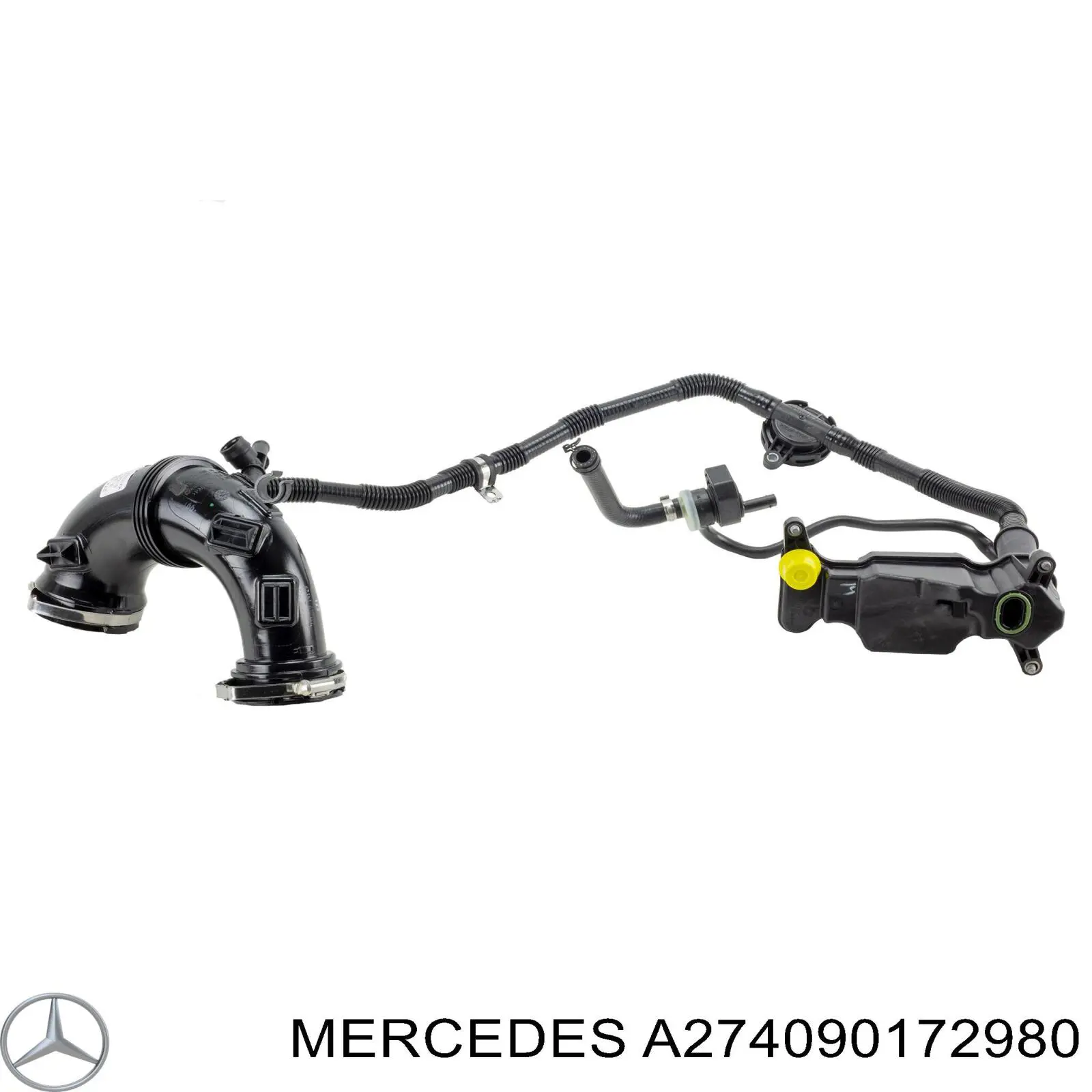 Comprar A2740905500 Mercedes Tubo de admisión de aire al turbocompresor