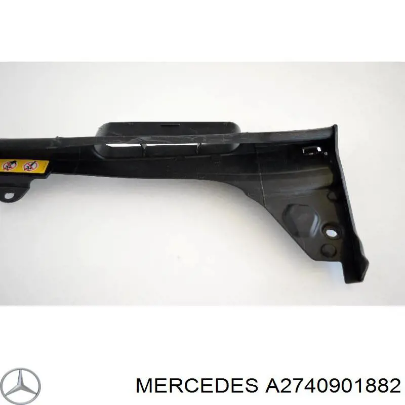 Entrada del filtro de aire 2740901000 Mercedes