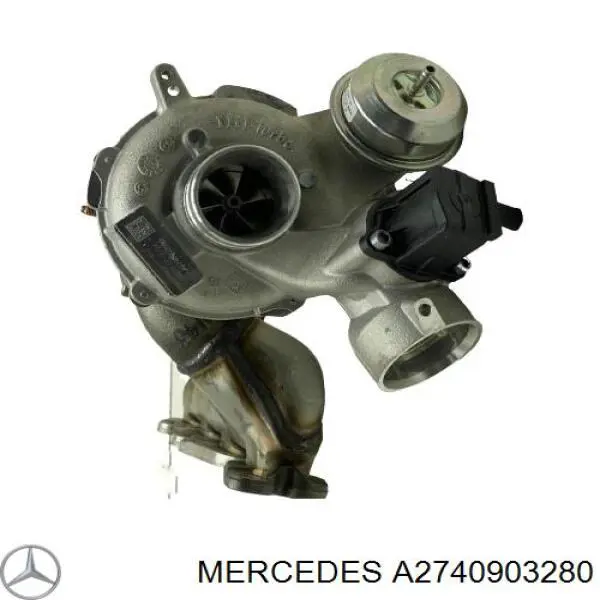 A2740903280 Mercedes turbocompresor