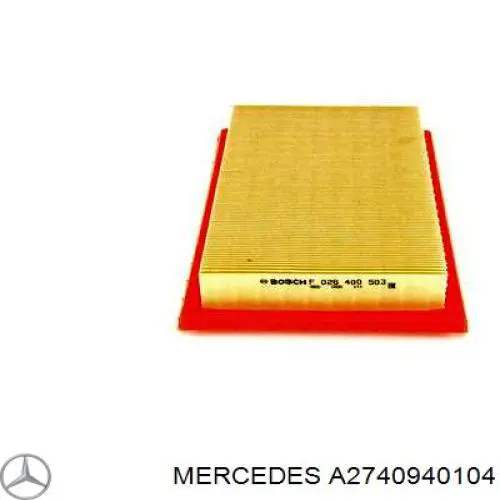 Filtro de aire A2740940104 Mercedes