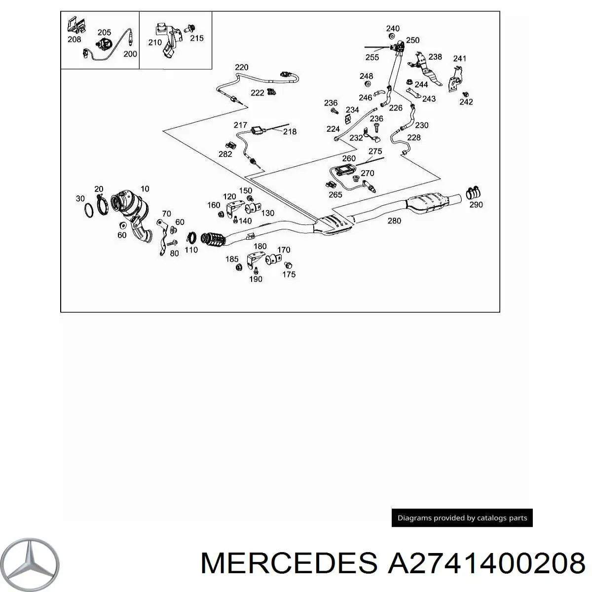 A2741400208 Mercedes