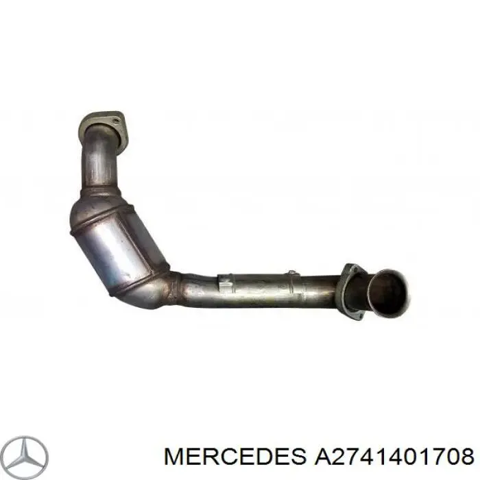Catalizador A2741400408 Mercedes