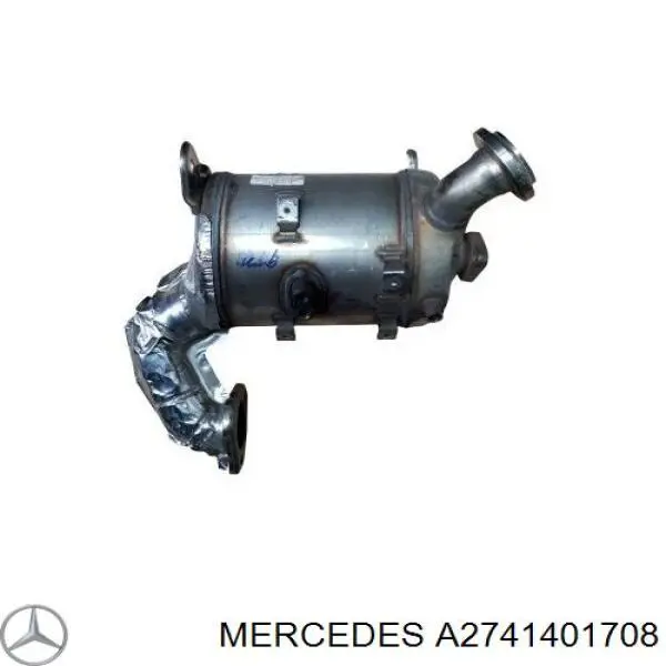 Convertidor catalítico Mercedes A2741401708