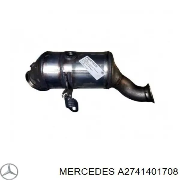 A2741401708 Mercedes catalizador