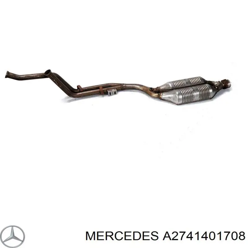 Catalizador A2741401708 Mercedes