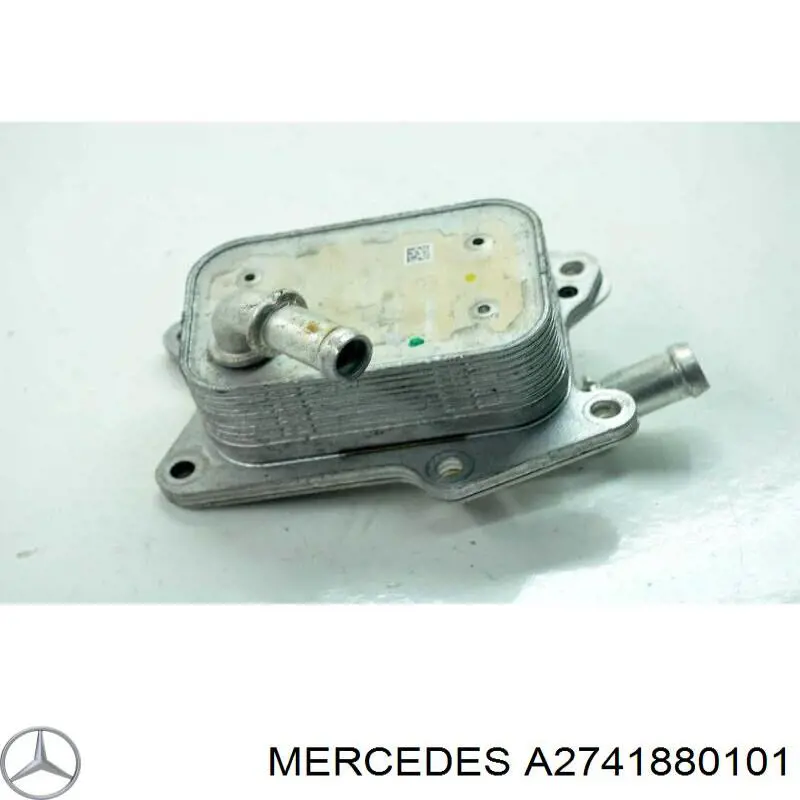 Radiador de aceite debajo del filtro A2741880101 Mercedes